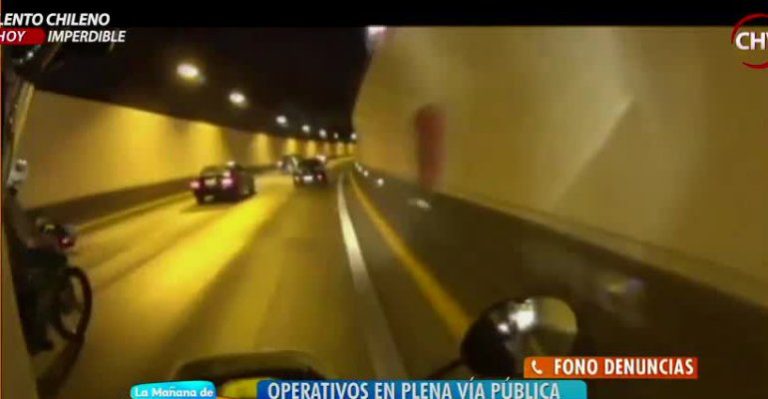 Intensas persecuciones policiales se toman las calles