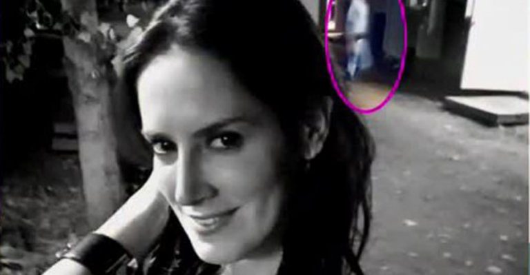 Fantasma de Pirque habría aparecido en foto de Adriana Barrientos