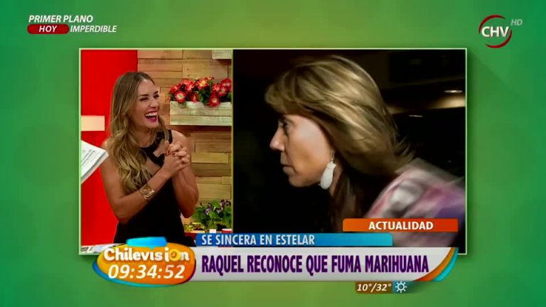 Raquel Argandoña asegura que fuma marihuana (Parte 1)