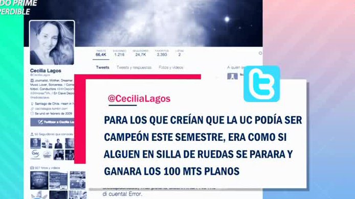 El desafortunado comentario de Cecilia Lagos en su cuenta de Twitter
