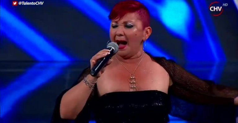 Marcela Rojas deslumbró al público con su voz en Talento Chileno