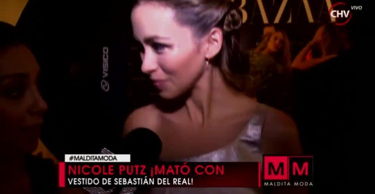 Nicole Putz nuevamente sorprendió y fue elegida la mejor vestida de la semana