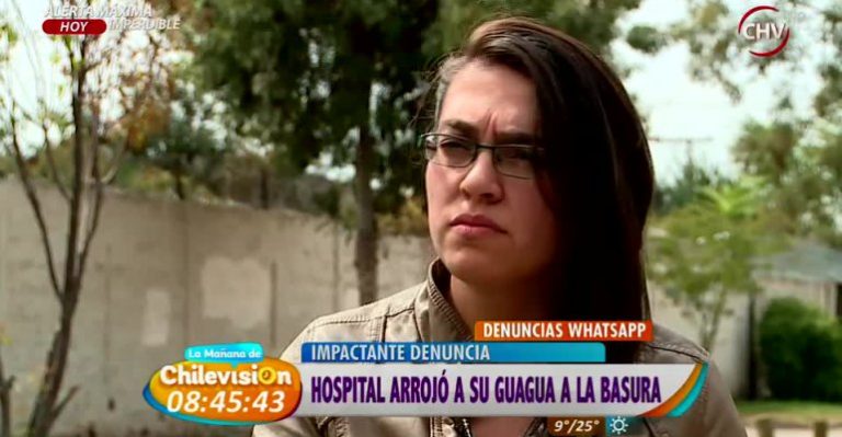 Familia denuncia que hospital arrojó su bebé fallecido a la basura
