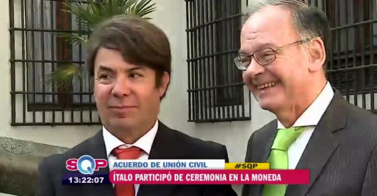 Ítalo Passalacqua dio un sentido mensaje por la promulgación del Acuerdo de Unión Civil