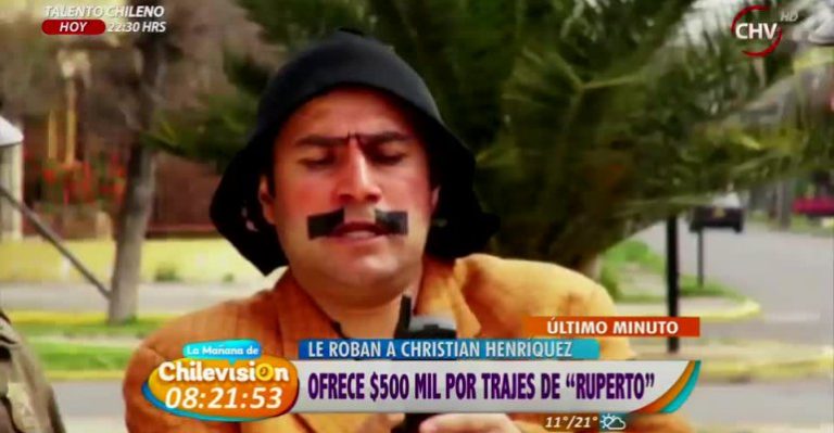 Actor de Ruperto ofrece recompensa por datos sobre los disfraces que le robaron