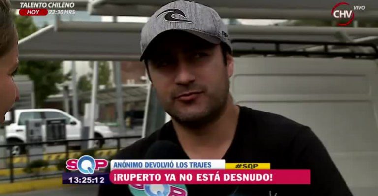 Ruperto agradeció a sus fans porque recuperó sus disfraces