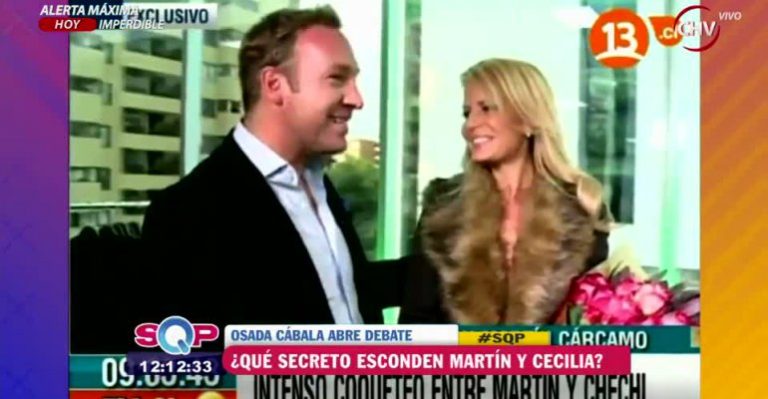 Cecilia Bolocco y Martín Cárcamo preparan cábala para debut en estelar