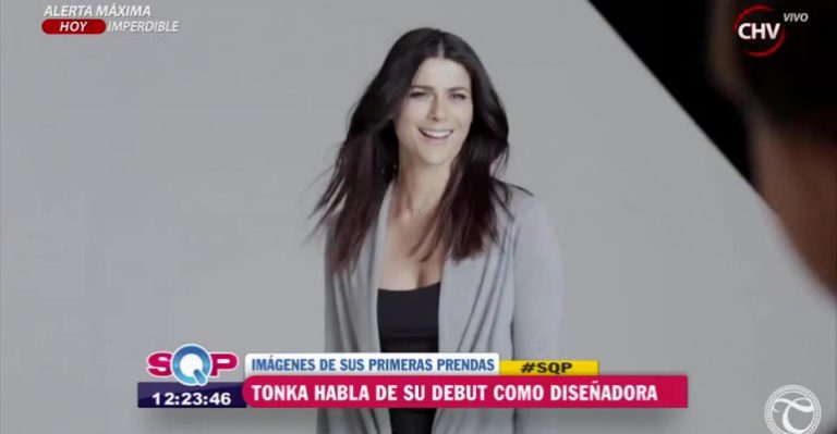 Tonka Tomicic explicó sus sensaciones en debut como diseñadora