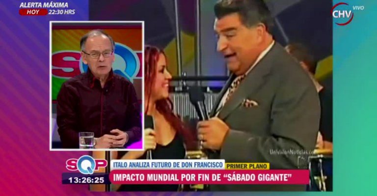 Italo Passalacqua analizó el futuro de Don Francisco tras el fin de 