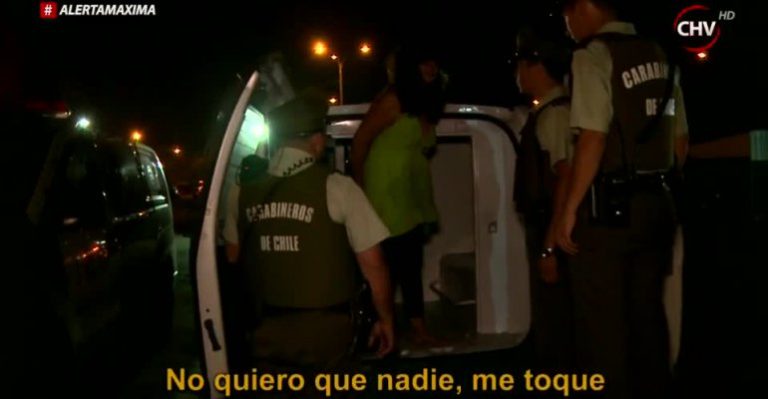 Sujeto pidió a carabineros que detuviera a su esposa en estado de ebriedad