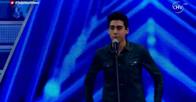 Luciano Oviedo sorprendió al jurado con su potente registro vocal