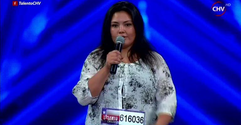 Belén Cancino calificó a punta de una voz ponente que sacó aplausos