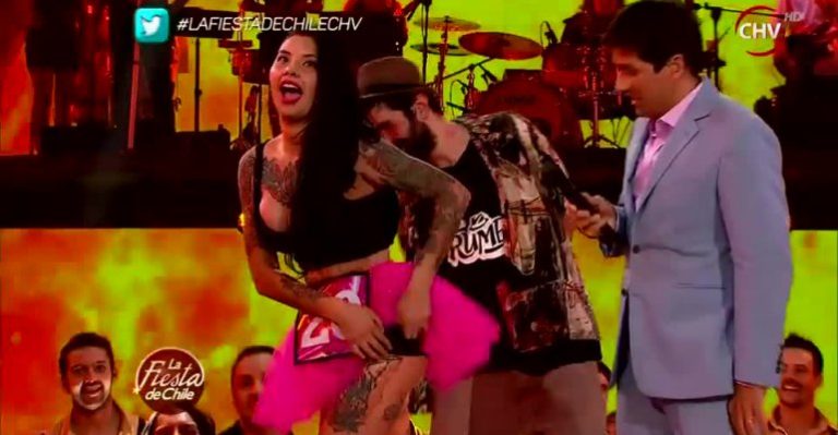 Participante se hace un significativo tatuaje relacionado con el baile y el carrete