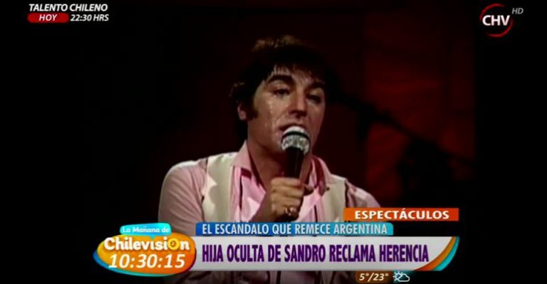 Hija de Sandro pide exhumación del cuerpo del artista para reclamar herencia