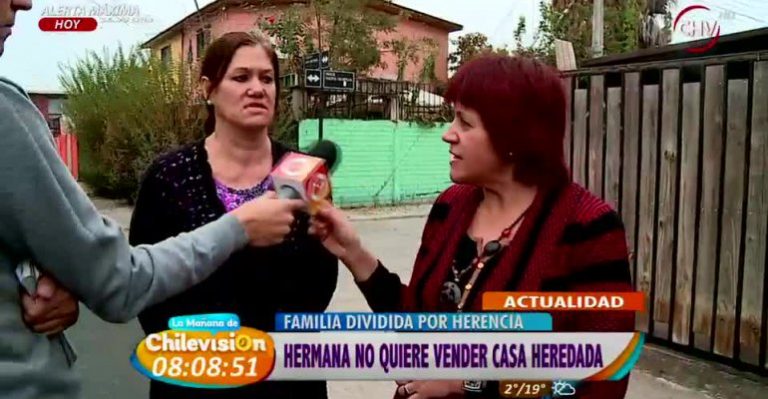 Hermanas se pelean por casa heredada de sus padres en la comuna de Pudahuel