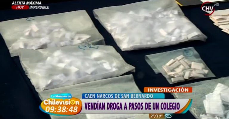 Siete casas fueron allanadas para derrocar veta de microtráfico en San Bernardo
