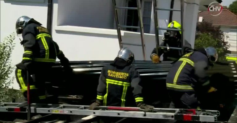 Incendio afectó a asilo de ancianos de Providencia