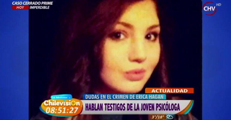 Testigo clave en muerte de psicóloga Érica Hagan habló del momento exacto del suceso