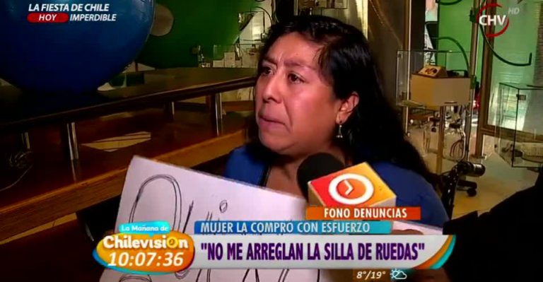 Mujer discapacitada acusa negligencia de tienda donde compró su silla de ruedas defectuosa