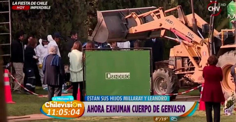 Exhumación del cuerpo de Gervasio fue en presencia de su familia