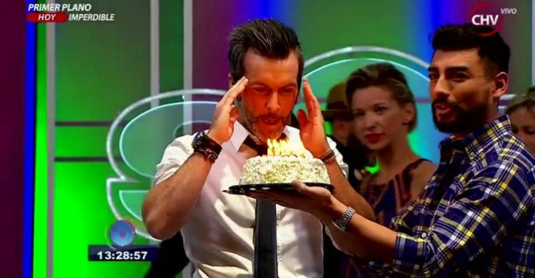 Cristián Sánchez celebró su cumpleaños con desfile de piquitos