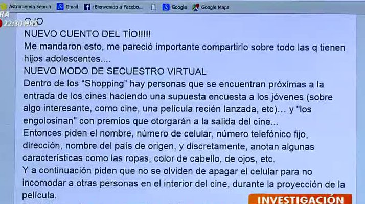 Conozca todos los detalles de la nueva estafa que circula en los cines