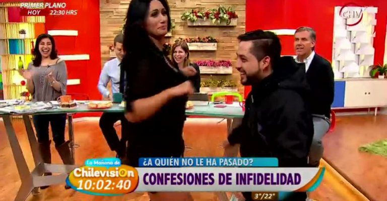 Mira el show de Pamela Díaz entrevistando sobre la infidelidad