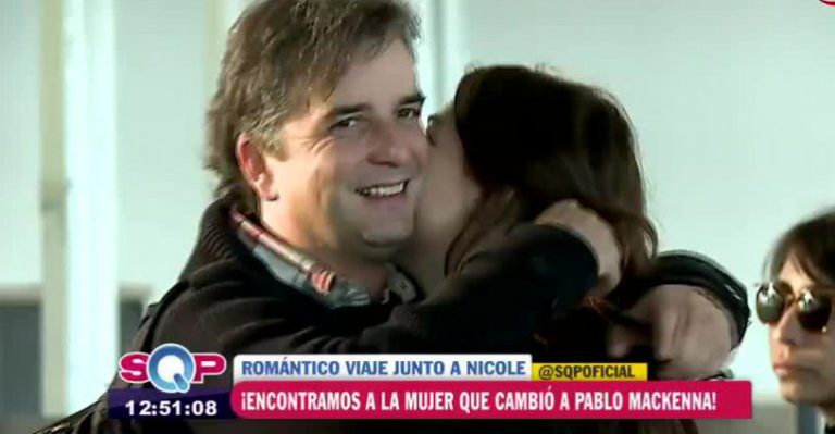 Pablo Mackenna se muestra feliz y tranquilo con nuevo amor
