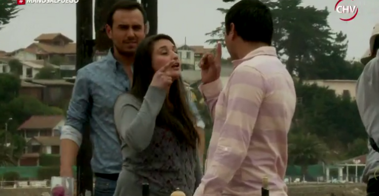 Así encaró y golpeó Yanett a Raúl tras ponerlo a prueba en Manos al Fuego