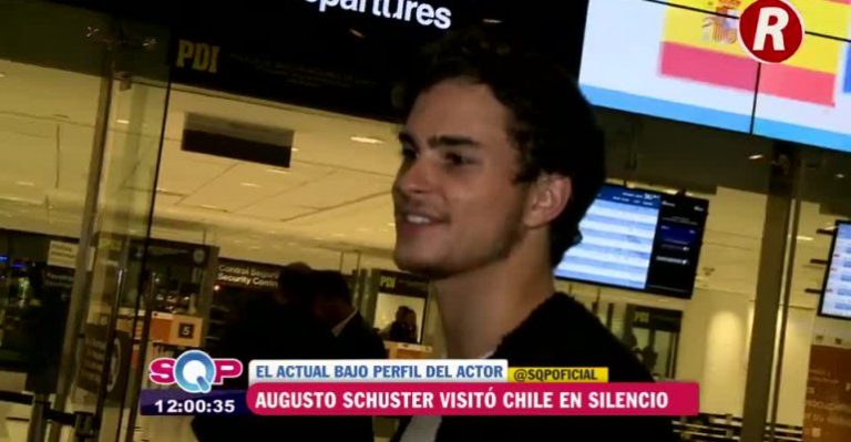 Augusto Schuster visitó Chile en silencio y con bajo perfil