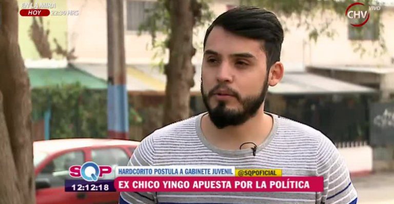 Hardcorito se expuso a la elección popular para ser miembro del INJUV