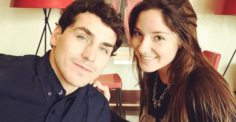 Kel Calderón y el percance que sufrió junto a Pangal Andrade en la nieve