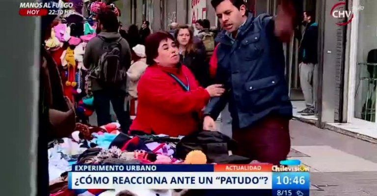 ¿Qué haría usted si le sale al camino una persona patuda?