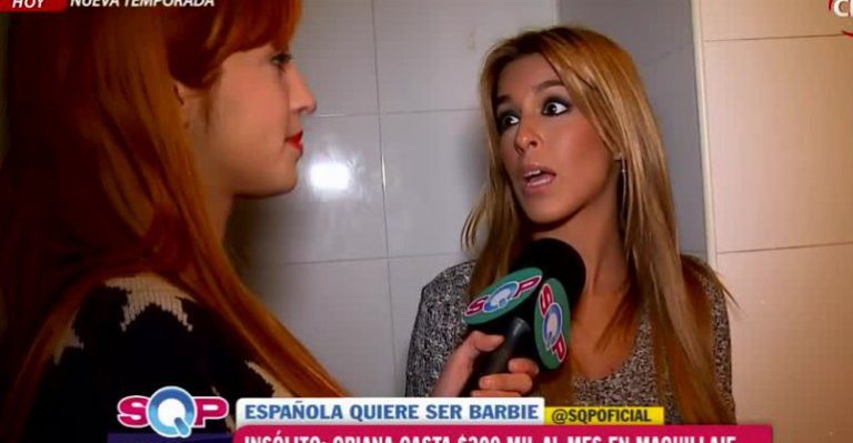 Oriana confesó que gastó $300 mil solo en maquillaje