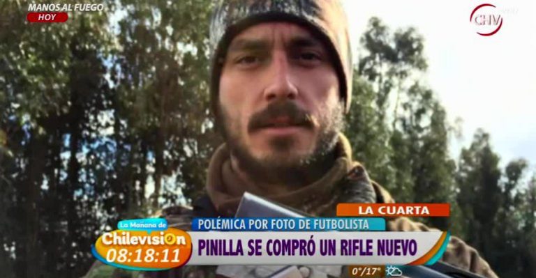 Polémica por foto de Mauricio Pinilla de caza alarmó a animalistas