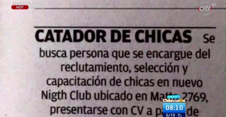 Insólito aviso en el diario: “Se necesita catador de chicas”
