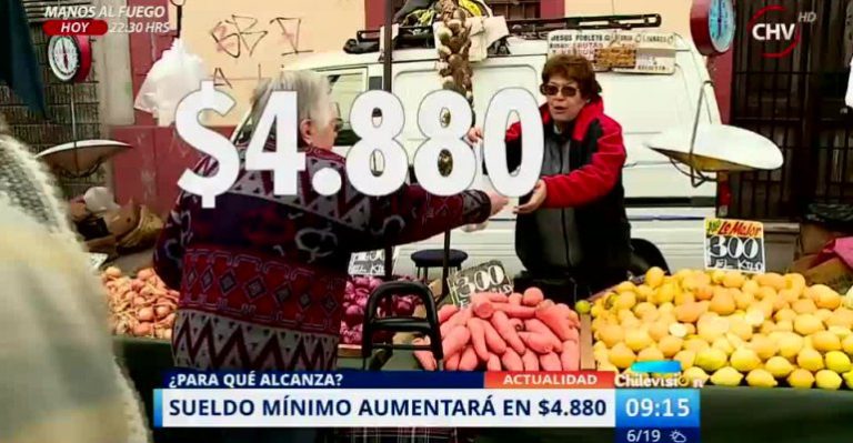 Aumento de sueldo mínimo líquido no sobrepasaría los 5 mil pesos
