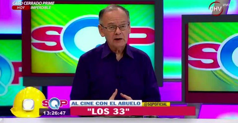 Ítalo Passalacqua evaluó Los 33 y homenajeó a Margot Loyola en Al Cine con el Abuelo