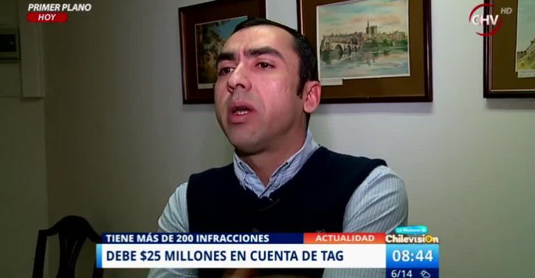 Joven se niega a pagar más de $25 millones en cuentas de Tag y más de 200 infracciones