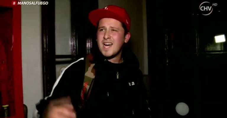 Edgardo fue encarado por su polola y descargó su frustración con el equipo de Manos al Fuego