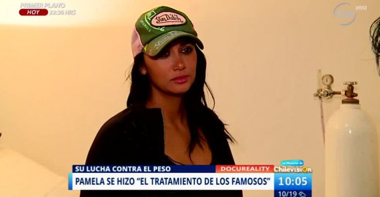 Pamela Díaz se sometió al tratamiento de los famosos para bajar de peso