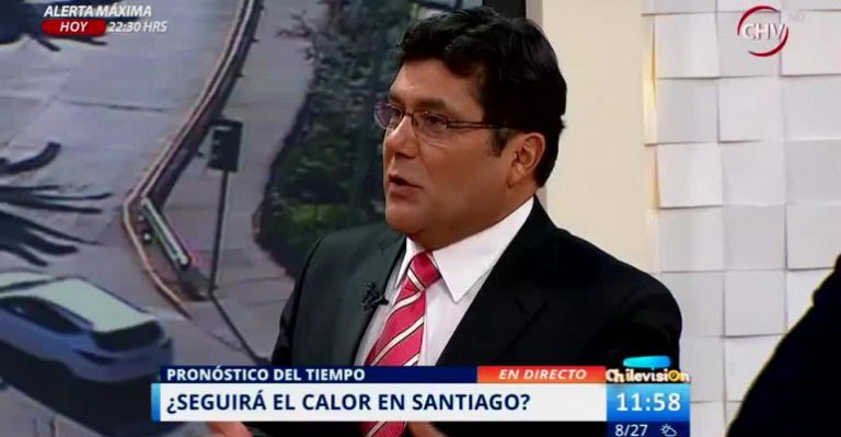 Meteorólogo vaticinó calor veraniego para esta semana en Santiago