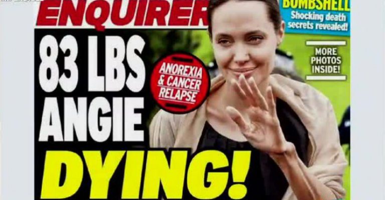 La delgadez extrema de Angelina Jolie que preocupa al mundo