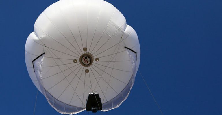 Polémica por método de vigilancia a través de cámaras con globos