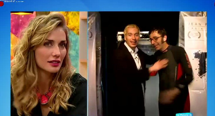 Matías del Río desafió a Carola de Moras para estar en estanque de agua