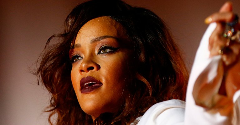 Famosos disfrutaron el ruidoso concierto de Rihanna en Chile