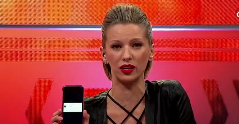 Claudia Schmidt respondió en vivo reacción de Gianella Marengo en Twitter