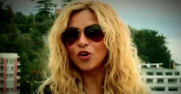 Doble de Shakira cumplió su sueño y se transformó en la colombiana por un día