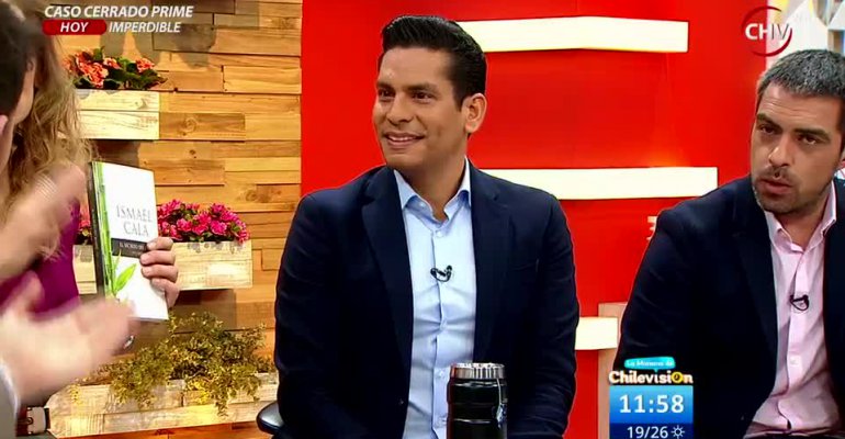 Ismael Cala visitó el estudio de La Mañana de Chilevisión - Parte 1