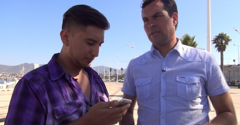 Luciano viajó a La Serena para conocer a Fernanda y se llevó una gran desilusión